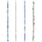 6 Pack: Blue Agate Stone Beads Value Pack by Bead Landing™